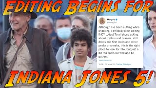 James Mangold begins editing Indiana Jones 5 Today!