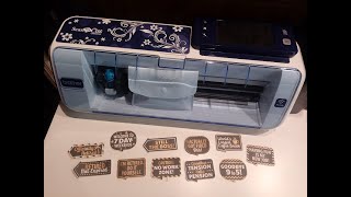Easily Cut Stickers using Brother ScanNCut