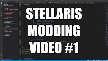 Stellaris Modding Video #1 (How to create a mod in Stellaris)