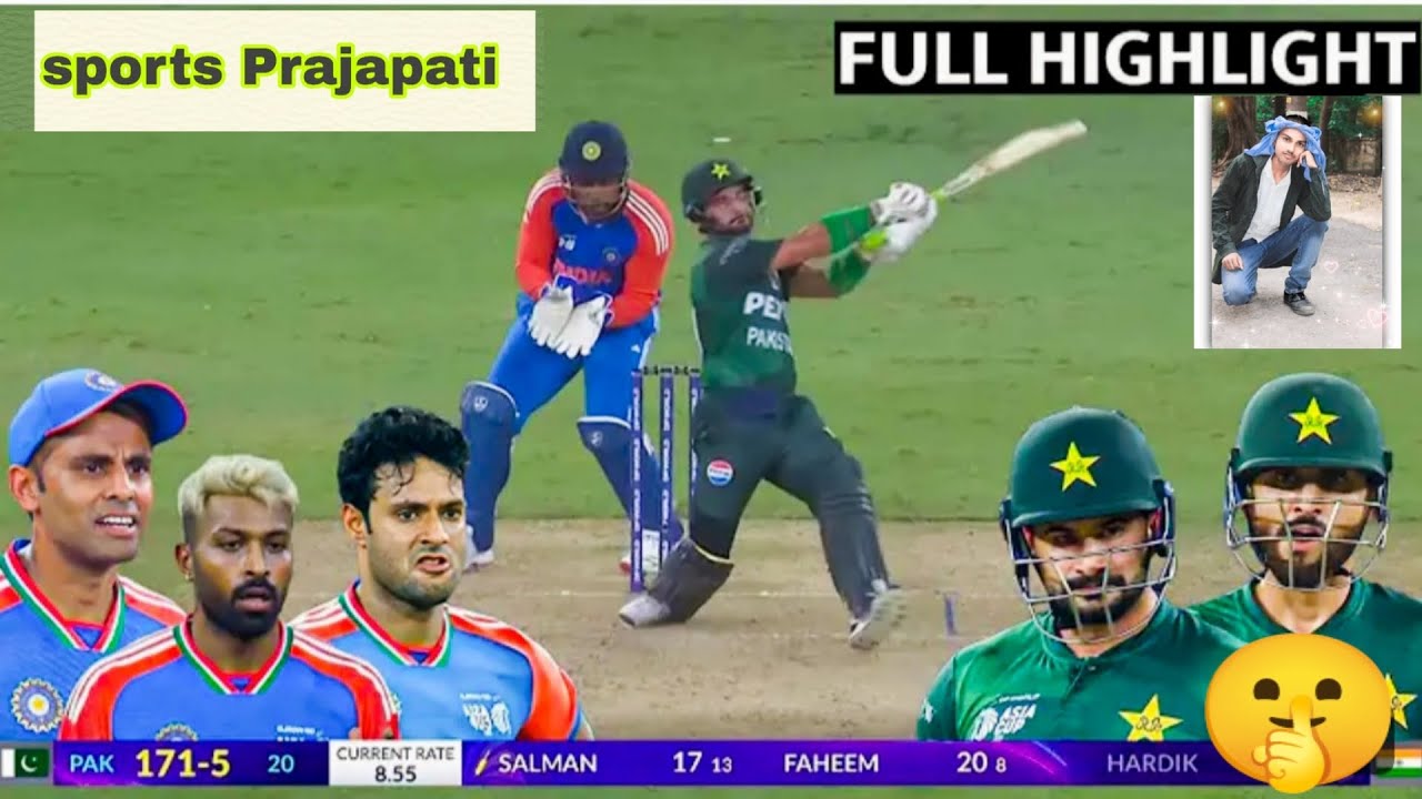 IND vs PAK Super 4 Asia Cup 2025 Full Highlights | INDIA vs PAKISTAN ...
