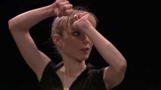 Raven Girl in rehearsal (The Royal Ballet)