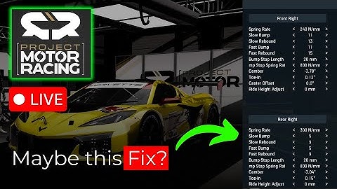 Arnouts Setup Lab Project Motor Racing | Let