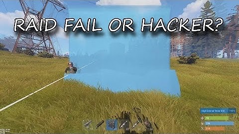 Raid Fail? Or Counter-raided by hacker? [Rust]