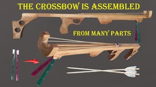 The Crossbow is assembled from many parts