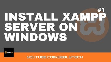 How to install XAMPP for Windows 10 in Hindi