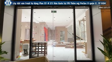 Cửa trượt tự động Plus ST-N25 tại quận 2