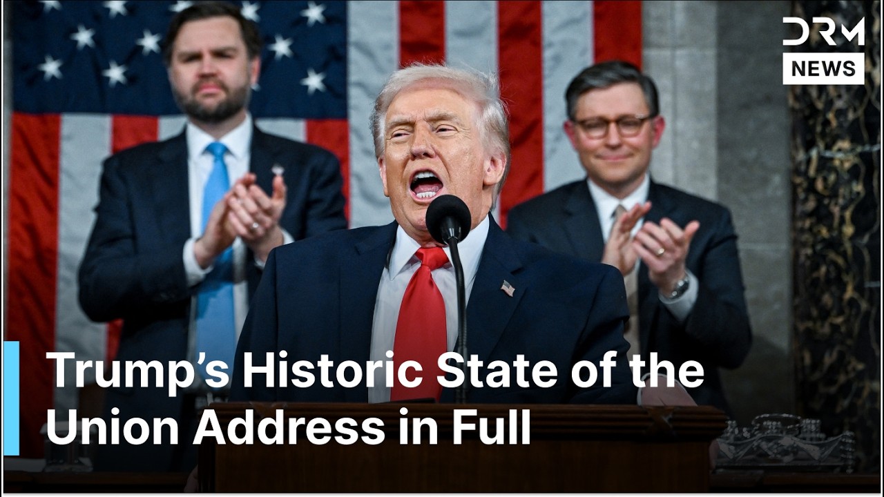 FULL SPEECH: President Trump’s Longest State of the Union Ever — “America Is Winning Again” | AC1G