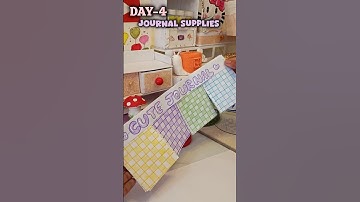 HOMEMADE JOURNAL SUPPLIES Day -4#diy#easy#journaling#kawaii#journalsupplies