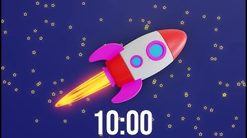 10 Minute Timer - Rocket Through Space