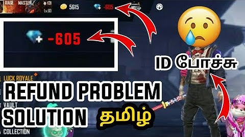 Free Fire Refund Problem Solved || Google Play Redeem Code Free In [ Tamil ] || Gaming sparrow