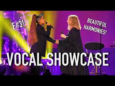 Ariana Grande slays her lower register in duet with Barbra Streisand! | VOCAL SHOWCASE