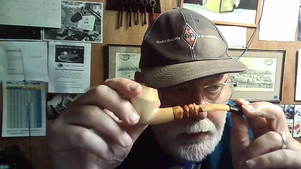 Meerschaum pipe rapid coloring challenge!! Part 2. The result!