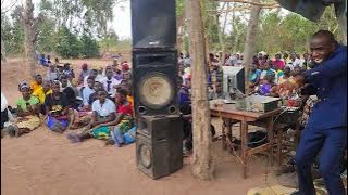 Rev. Alexander Kambiri preaching at the funeral service - Chiwosha- Mchinji