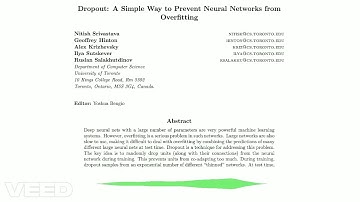 Podcast Dropout: A Simple Way to Prevent Neural Networks from Overfitting