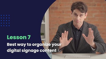 Screenfluence Academy: How to reuse your existing content on digital signage screens? (Lesson 7)