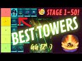 Galaxy Defense Fortress Guard Best Towers Tier List Stages 1 50 Guide Galaxy Defense Fortress Guard Best Towers Tier List Stages 1 50 Guide