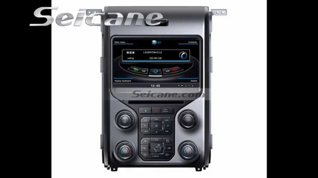 Newest Ford F150 Touch Screen CD Radio Bluetooth DVD Stereo Support