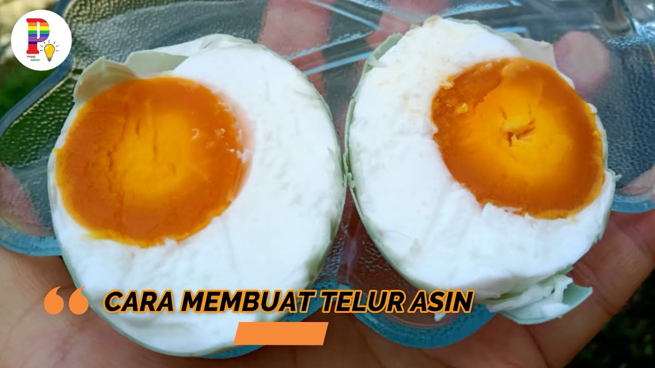 Cara Membuat Telur Asin - YouTube