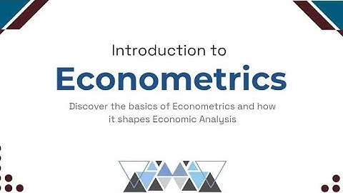 Introduction to Econometrics | Basics of Econometrics for Economics Students | #netjrf #ies #exam