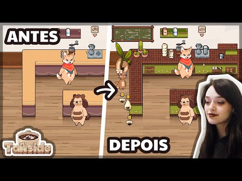 Reabrindo uma Cafeteria Abandonada ☕🥐 | Tailside: Cozy Cafe Simulator (Demo) | Gameplay
