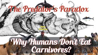 The Predator's Paradox, why humans don't eat carnivores?