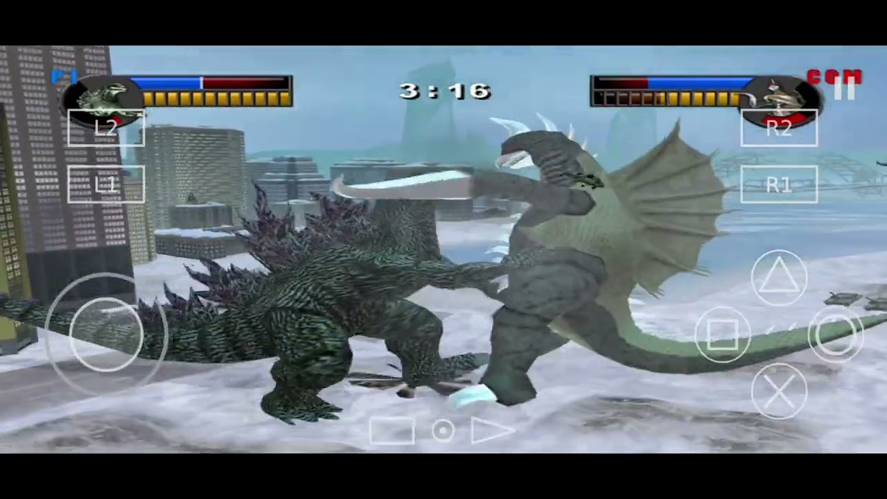 [เกม]GODZILLA Ps2:เอาให้เวลามันหมดไปเลย - YouTube