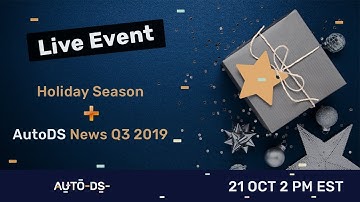 What changed in AutoDS in Q3 + Tips for the upcoming holidays (LIVE event)