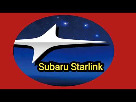 Wie richten Starlink bei SUBARU Audio Navigationssystem || How to setup the Starlink