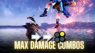 Heihachi FF2 Combos (Demon Uppercut)