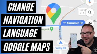 How to Change Language on Google Maps Voice Navigation screenshot 2