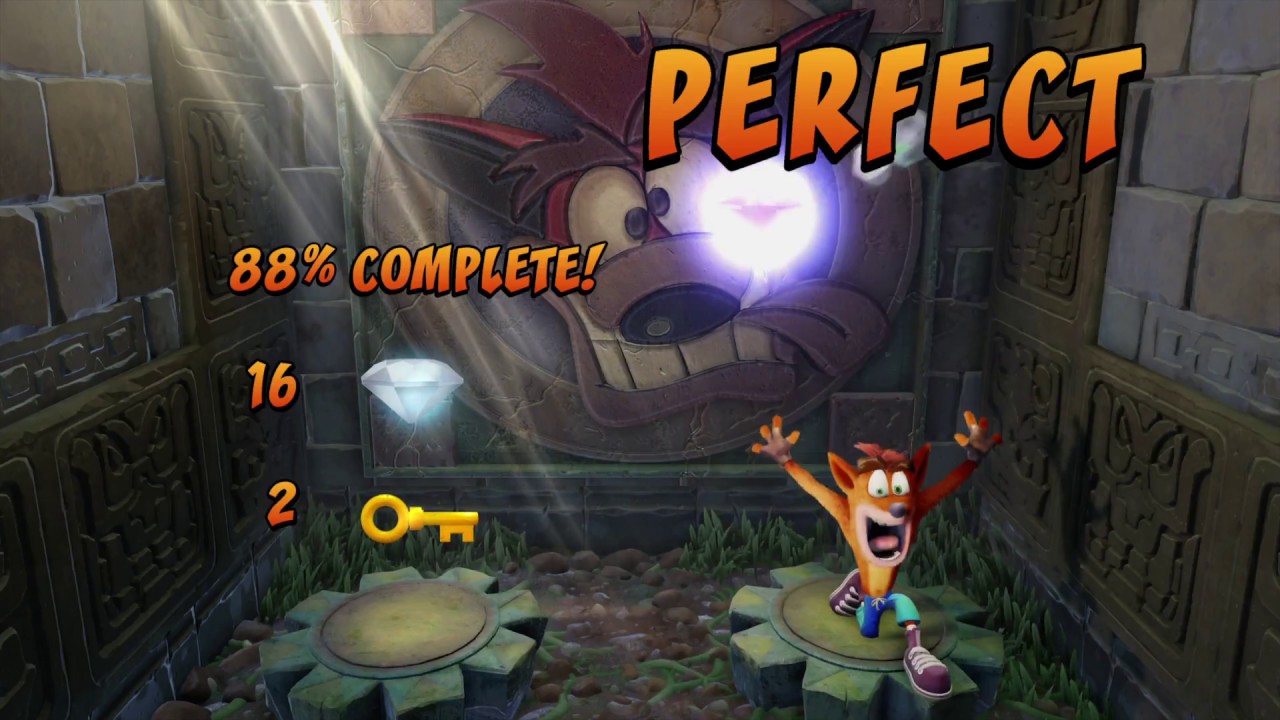 Crash Bandicoot N. Sane Trilogy Slippery Climb (Red Gem) YouTube