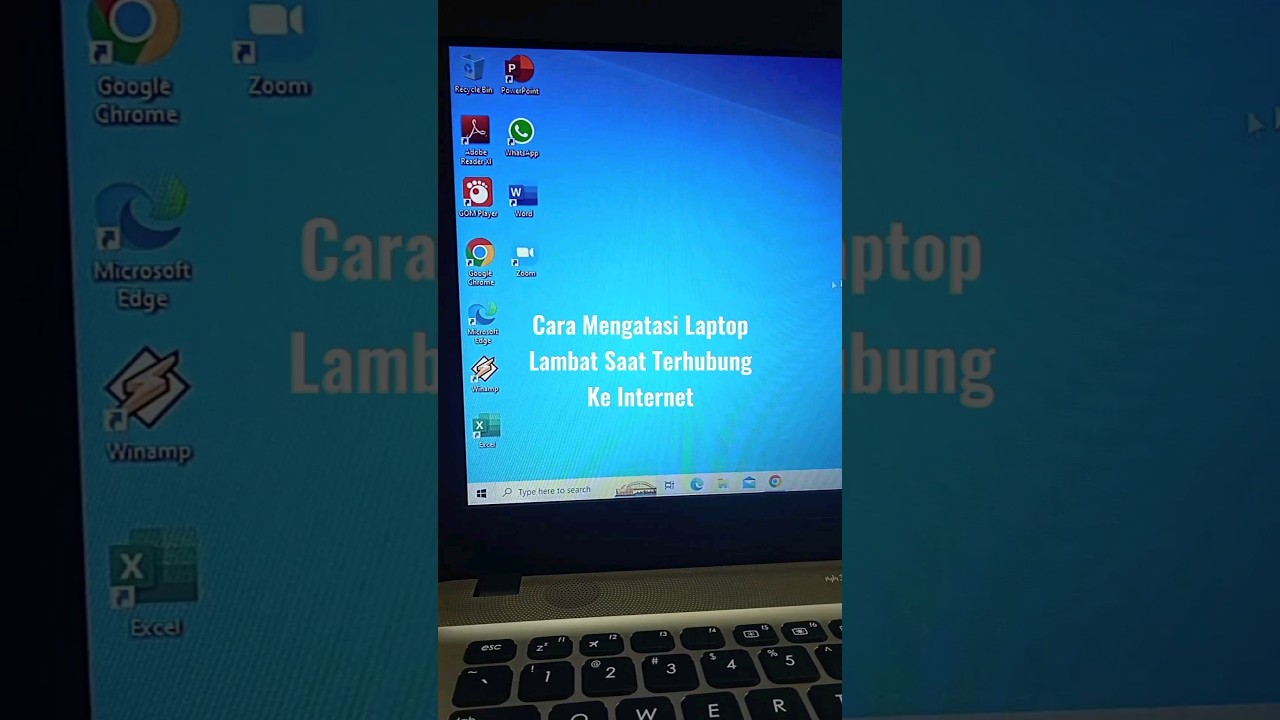 CARA MENGATASI LAPTOP LAMBAT SAAT TERHUBUNG KE INTERNET #shorts
