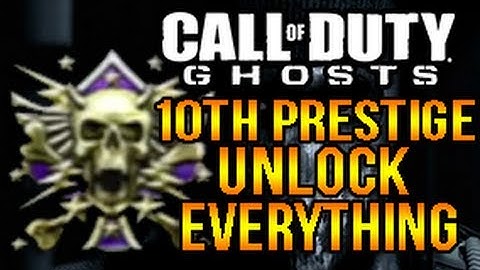 Call of Duty: Ghosts - 10th Prestige Glitch Unlock Everything (10th Prestige Hack Lobby) [GHOSTS]