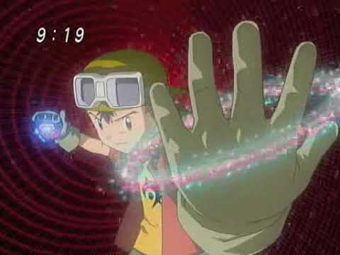 Digimon Frontier - DigiEspírito Humano - Takuya para Agnimon - Japonês
