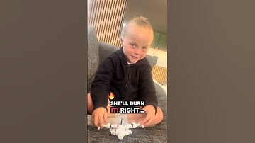 Mom Said If You Buy Her A Gift She Will Burn It 😂🤣  #funny #baby #cute #kids #dad