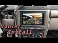 How to INSTALL TABLET as CAR RADIO - In Dash