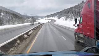Cruising Vail Pass in the Daylight Hours Heavy.. A Lot of Snow With a Hint of A Breeze!!