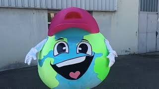 Mascot World Earth Costume Suit Up Mascot Costumes