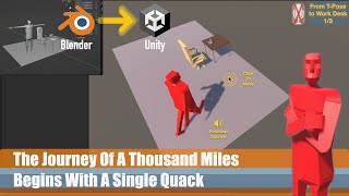 EP 1/3: First Steps | Mouse Click Movement, Walking Animation, Footstep Sounds