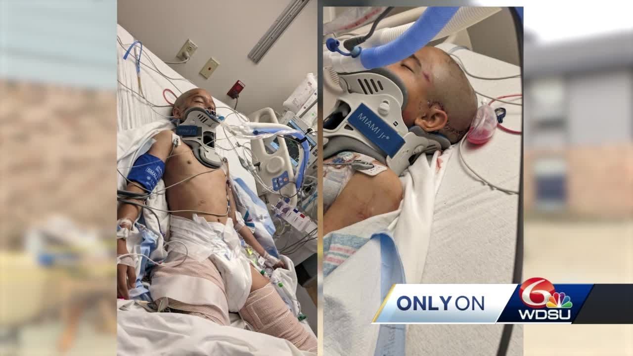 Kenner 12yearold hurt after ice cream truck plows into apartment