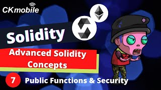 Solidity with Crypto Zombie lesson 3 #7  Public Functions & Security