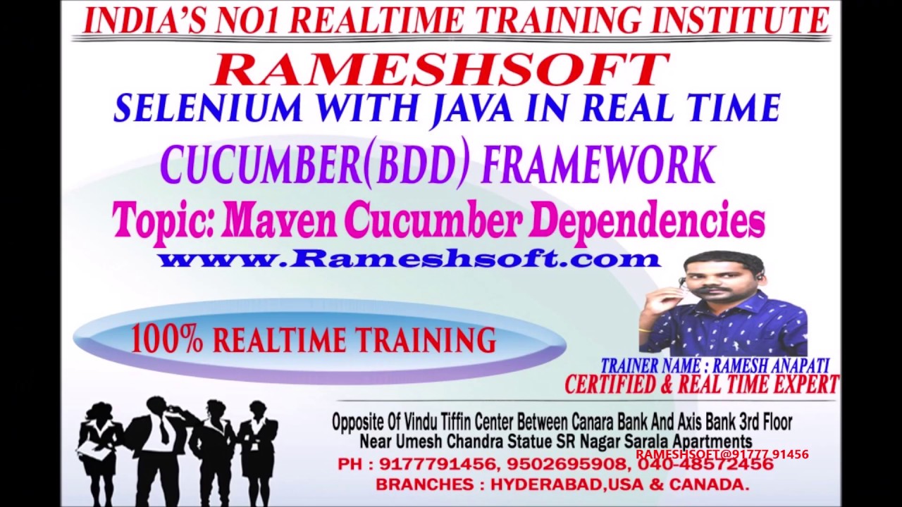 RAMESHSOFT Cucumber Maven Dependencies By Ramesh Anupati YouTube Rameshsoft cucumber maven dependencies by ramesh anupati youtube