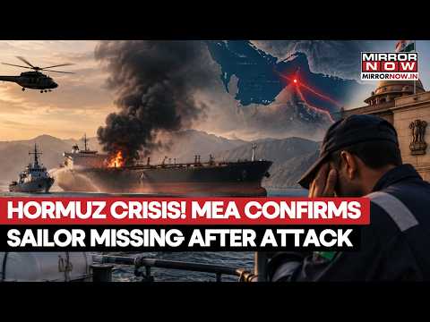 Hormuz Tanker Shock! Indian Sailor Missing After Attack Near Oman | US Or Iran Behind It?