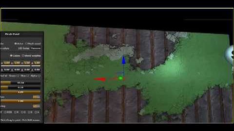 Advanced Vertex Blending Material -- Drywall Destruction Material Demo -- UDK