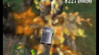 Blast Corps N64 Playthrough Outland Farm