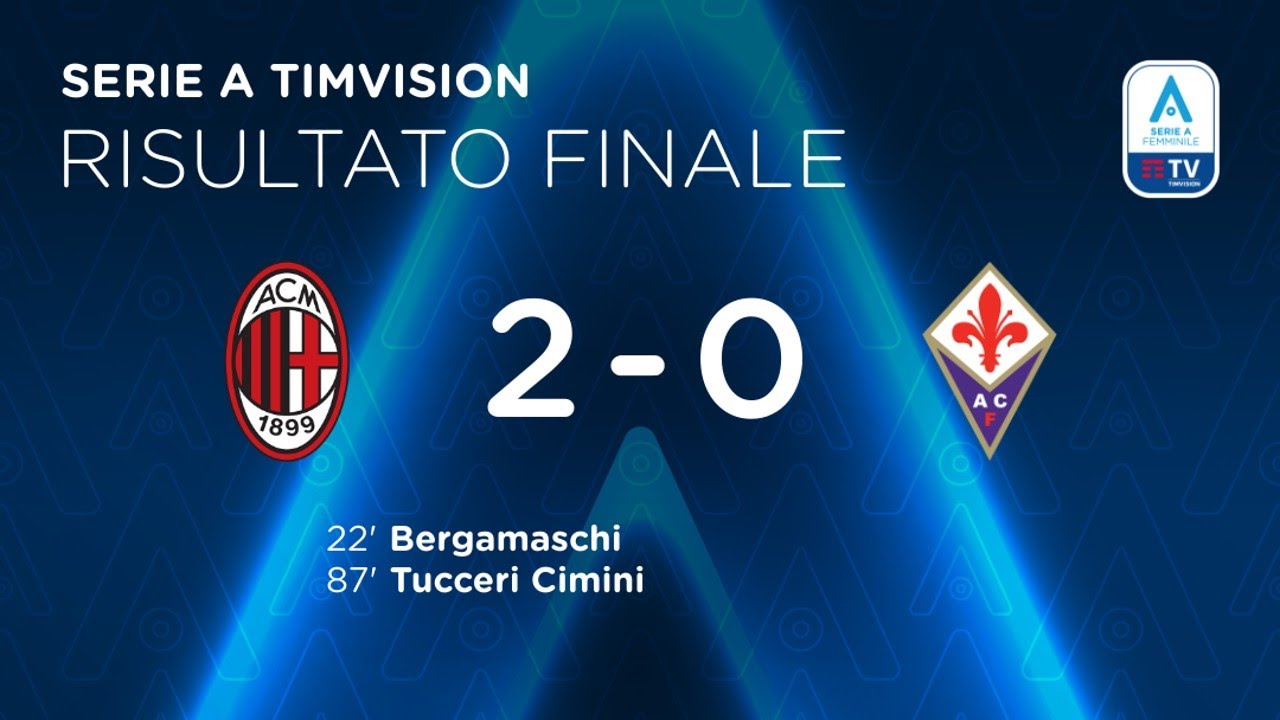 AC Milan vs ACF Fiorentina - Serie A Femminile 