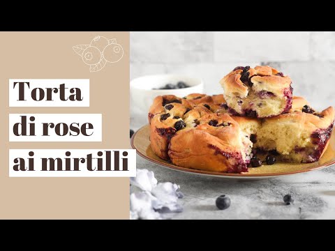 Video: Torta Di Pasta Lievitata Aperta Con Mirtilli Rossi