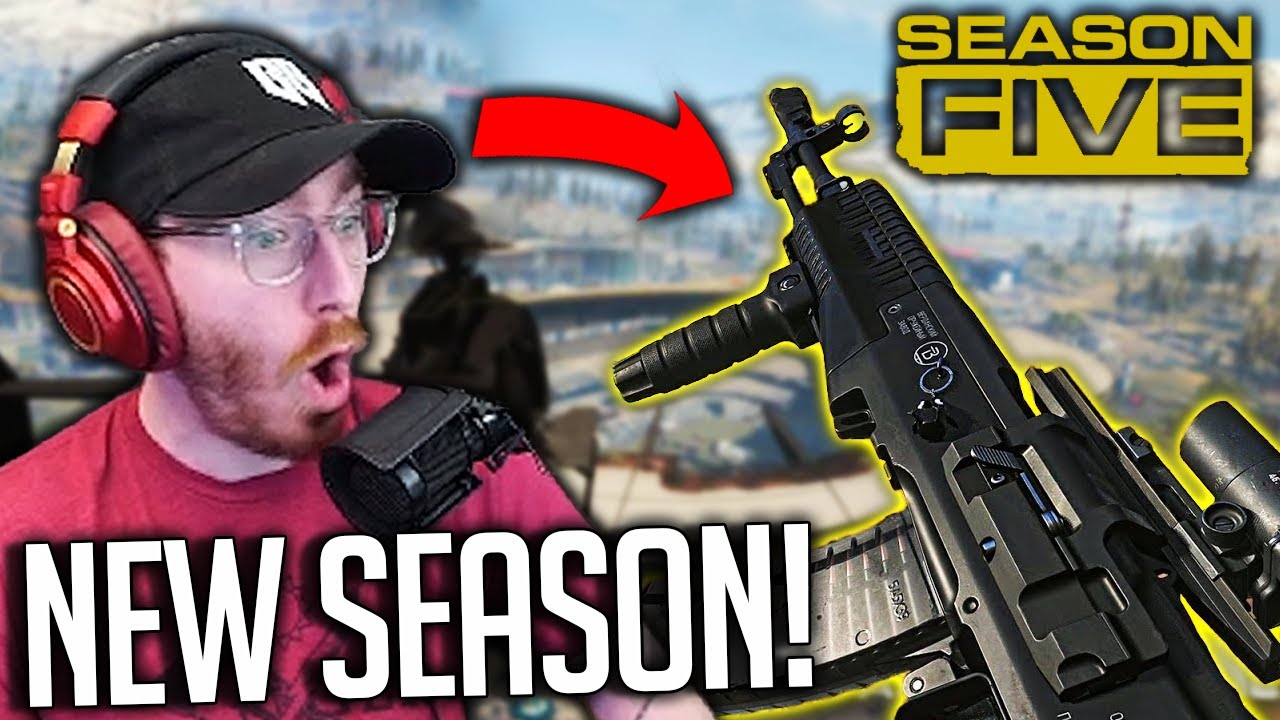 GOLDGLOVE REACTS TO THE *NEW* WARZONE SEASON 5!