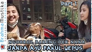 Ngobrol Santai Bareng Janda Blantik Kambing || The most beautiful female goat trader in the world