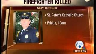 Family and friends remember firefighter killed riding bike